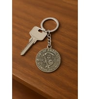 Sons of Anarchy Moto Club Gümüş Renk Unisex Metal Anahtarlık – Biker Tarzı Aksesuar