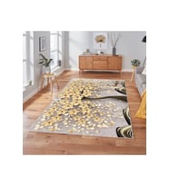 Rovigo Home Dijital Baskı Yıkanabilir Kaymaz Taban Salon Halısı RVG1849-SM234 (Bej)