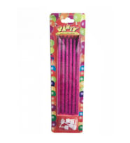 Mum simli 14cm mor pk:6-