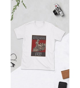 Demiryolu Haftası Tasarımlı T-shirt