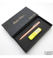 16GB. İsme Özel Otg Usb Bellek + Scrikss İsme Özel Kalem Seti - Sarı Sütlü Kahve