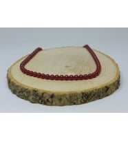 Yakut Taşı YARIM Dizi 6mm (18cm uzunluğundadır)