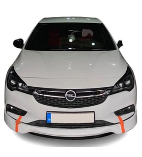 Opel Astra K Custom Ön Ek Karlık Mat Siyah Plastik 2015 2016 2017 2018 019