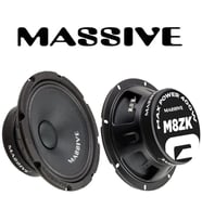 Massive Ms-m8zk 800watt / 300w Rms 20 Cm Premimum Oto Midrange Hoparlör Metal Kapaklı