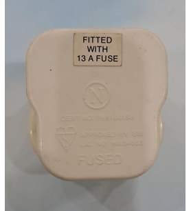 KABLO UCUNA MONTE İNGİLİZ FİŞ - S.S145 - 13AMP - 250V - ( FITTED WITH 13 A FUSE )