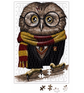 Sevimli Baykuş Puzzle 240 Parça Yapboz