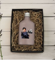 BK Gift Hediye Kutulu Kişiye Özel The Baba Karikatürlü Mat Gri Tasarım Cam Şişede 200 ml Kolonya-2, Babaya Hediye, Babalar Günü Hediyeleri, Hediyelik Baskılı Kolonya