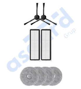 DREAME L20 ULTRA UYUMLU 2 Yan Fırça 2 Filtre 4 Mop