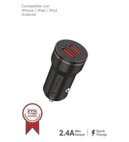 Torima C01 Siyah 2 Usb Port Girişli Transmitter Araç Şarj Cihazı