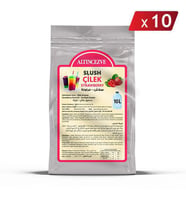 Altıncezve Ice Slush Karlı Buzlu Karlama Tozu  Çilek 1.250 Gr - 10 L x 10 Adet