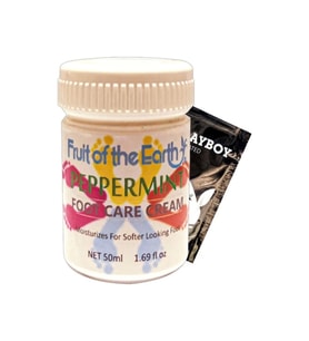 Süper Peppermint Ayak kokusu ve Ayaklara Bakım Kremi 50 ml Ölçek + Yanında Jel