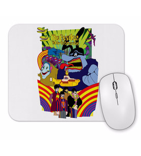 Beatles Yellow Submarine Mouse Pad