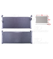 Toyota RAV 1994-2000 Klima Radyatörü 790x310 (4x16)