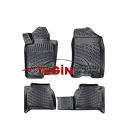 Mercedes X-Class 3D Havuzlu Paspas 2022 Siyah