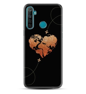 6i Kılıf Silikon Desen Özel Seri Plane Heart 1721