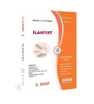 Egem Eğitim Yayınları AÖF 2. Sınıf İlahiyat Bahar Dönemi 4. Yarıyıl Konu Anlatımlı Soru Bankası (Çok Renkli)