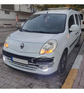 Renault Kangoo 2 2008-2021 Uyumlu Üniversal Laguna Lip Esnek Ön Lip 2 Parça Tampon Altı Karlık Ön Ek