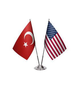 Amerika İkili Masa Bayrağı
