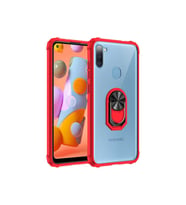 Samsung Galaxy M11 Uyumlu Kılıf Zore Mola Kapak (Kırmızı)