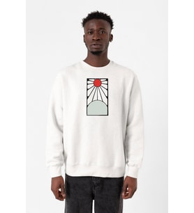 Demon Slayer Anime Crest Earring Demon Beyaz Erkek 2ip Sweatshirt