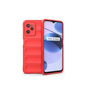 Realme C35 Kılıf Optimum Silikon - Kırmızı