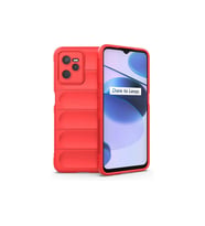 Realme C35 Kılıf Optimum Silikon - Kırmızı