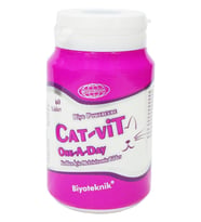 Biyoteknik Cat-Vit One A Day Kediler için Multivitamin 60 Tablet