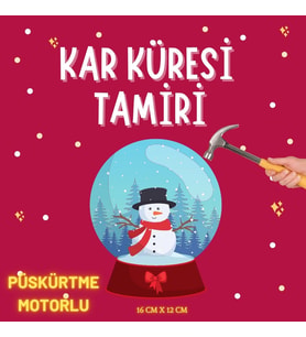Kar Küresi Tamiri Püskürtme Motorlu Kar Kürem Kırıldı