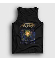 Presmono Unisex Siyah Kings Anthrax Atlet 10234tt