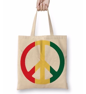 Peace Reggae Bez Çanta Uzun Saplı