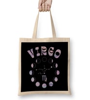 Zodiac Sign Virgo Bez Çanta Uzun Saplı