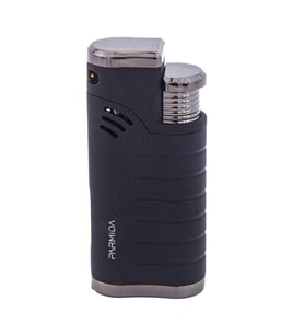 Parmida 3 Torch Pürmüz Siyah Puro Çakmağı