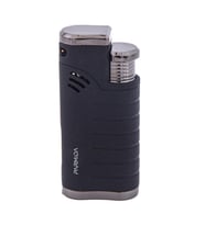 Parmida 3 Torch Pürmüz Siyah Puro Çakmağı