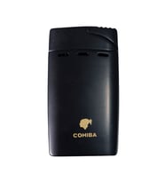 Cohiba Çift Torch Pürmüz Siyah Puro Çakmağı - TR9028