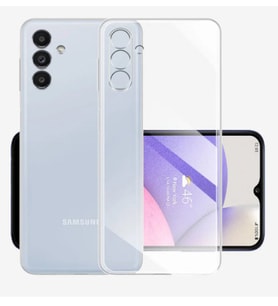 Samsung Galaxy A14 Uyumlu Şeffaf Tıpalı Korumalı Kılıf