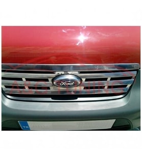 Ford Connect Krom Ön Panjur 2009-2014 2 Parça Paslanmaz Çelik