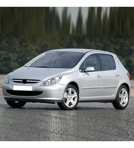 Peugeot 307 2001-2004 Sol Ön Sürücü Güneşlik Gri 8143HL