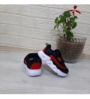 M.P. One 3229 Siyah Cırtlı Işıklı Erkek Çocuk Bebe Spor