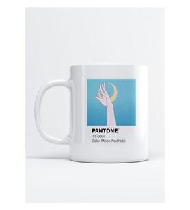 Pantone Sailor Moon Aesthetic Baskı Porselen Kupa Bardak