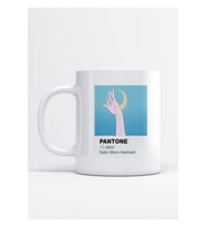 Pantone Sailor Moon Aesthetic Baskı Porselen Kupa Bardak
