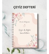 Evlilik Planlayıcım – Çeyiz Listesi ve Düğün Yapılacaklar Defteri Süresiz Ajanda