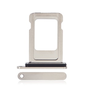 iPhone 15 Pro Sim Yuvası Sim Kart Tepsisi Beyaz Renk