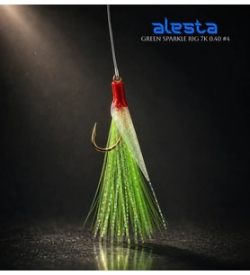 ALESTA GREEN SPARKLE RIG X0244 7 KÖSTEKLİ HAZIR TAKIM 0.33MM NO:10 İĞNE