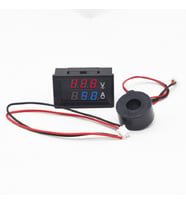 YATE10-Dijital Trafolu Volt-Ampermetre 50-500V 0-100Amper