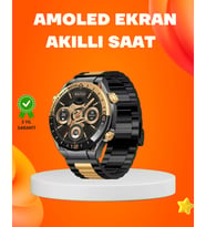 Amoled Akıllı Saat Ip67 Su Geçirmez 3 Bileklikli Takipli