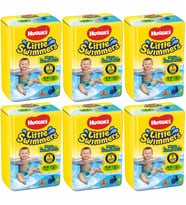 Huggıes Little Swımmers Mayo Bebek Bezi Beden:3-4 (7-15Kg) 72 Adet (6Pk*12)