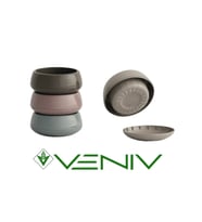 Dekoratif Saksı-çiçek- Ve 0.68l- 1adet