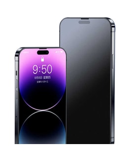 Apple iPhone 14 Pro Mat Seramik Nano Ekran Koruyucu Kırılmaz Cam (Şeffaf)