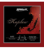 Daddario K410LH Viyola Tel Seti  Kaplan, Long Scale Heavy