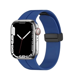 Apple Watch 40mm Uyumlu Kordon Silikon Metal Mıknatıslı Toka Zore KRD-84 Kayış